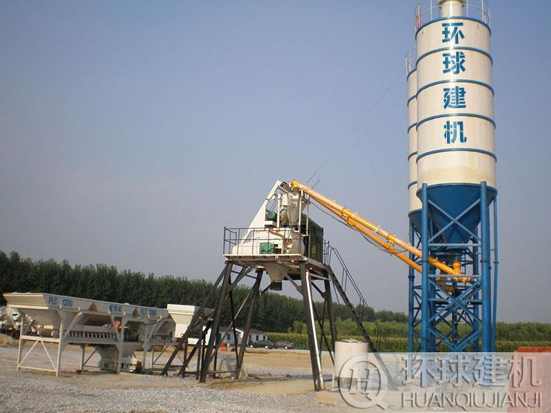 HZS35型混凝土攪拌站